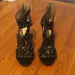 Missguided Studded Cage Heels